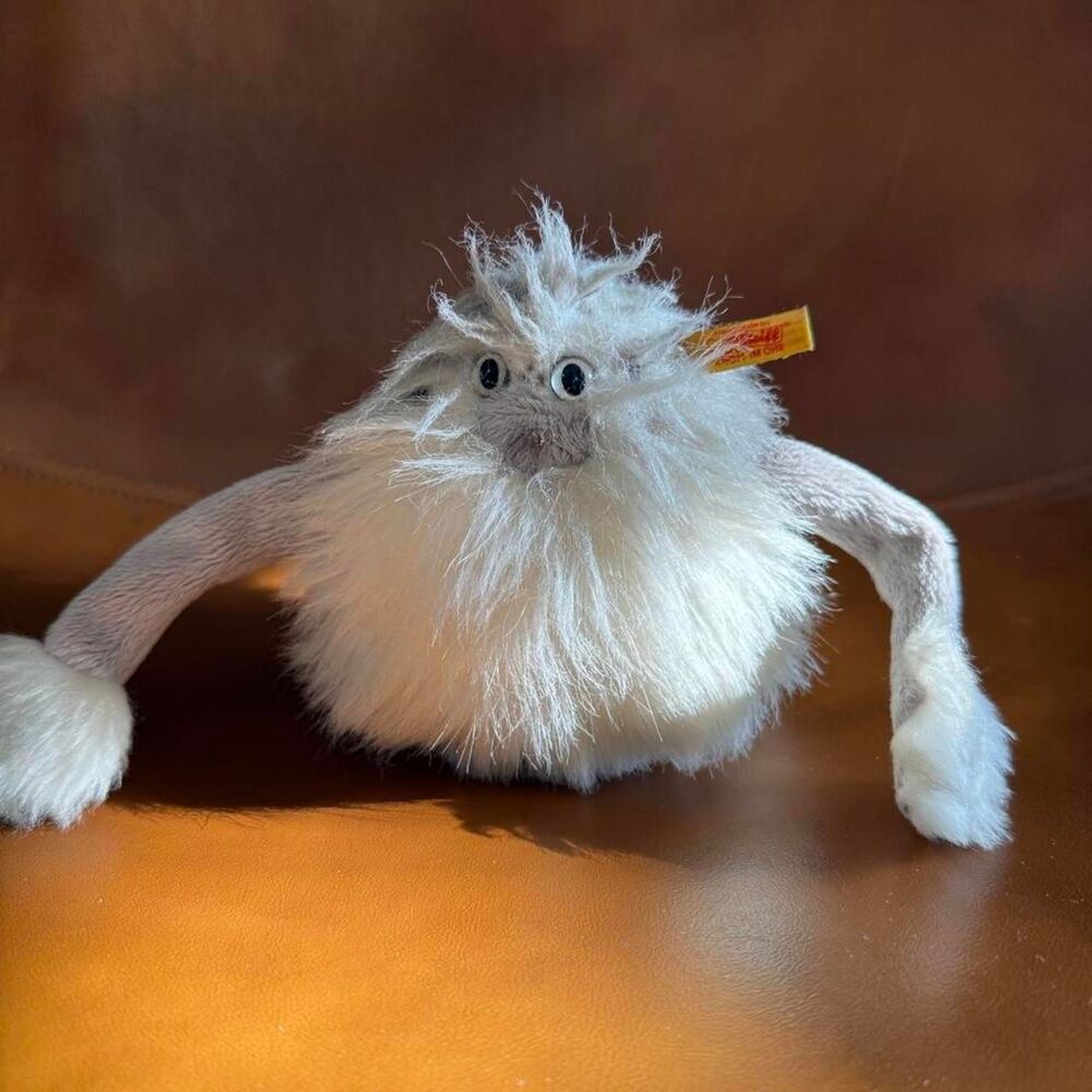 Steiff White and Grey Dolls-accessories